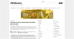 Desktop Screenshot of missions.frontline-ministries.org