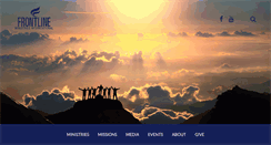 Desktop Screenshot of frontline-ministries.org